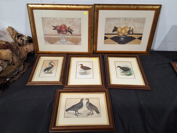 Lot 1394 - FRAMED PRINTS