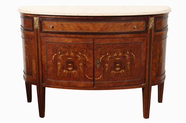 Lot 23 - DEMILUNE COMMODE