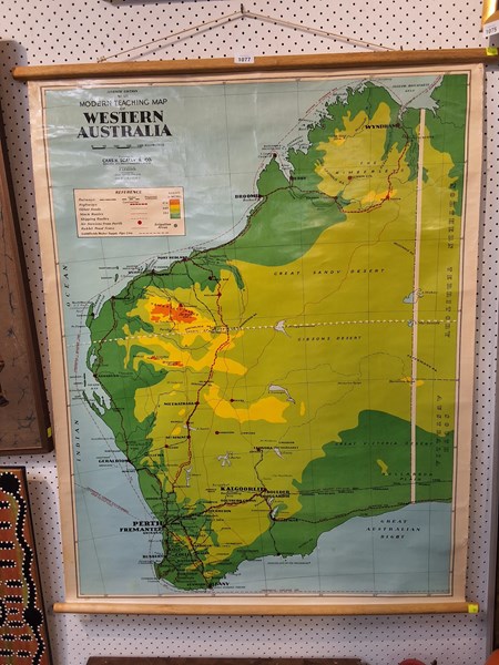 Lot 1077 - VINTAGE MAP