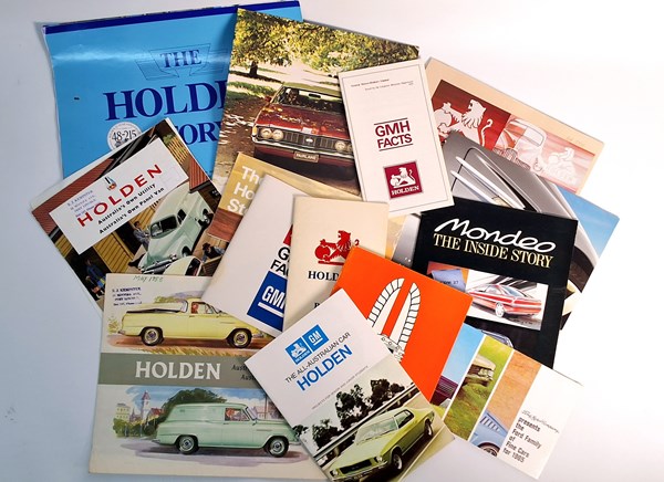 Lot 1407 - CAR SALES BROCHURES