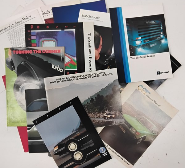 Lot 1404 - CAR SALES BROCHURES