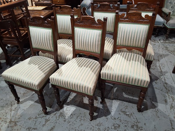 Lot 128 - DINING CHAIRS