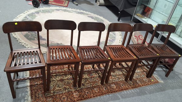 Lot 269 - SCHOOL CHAIRS