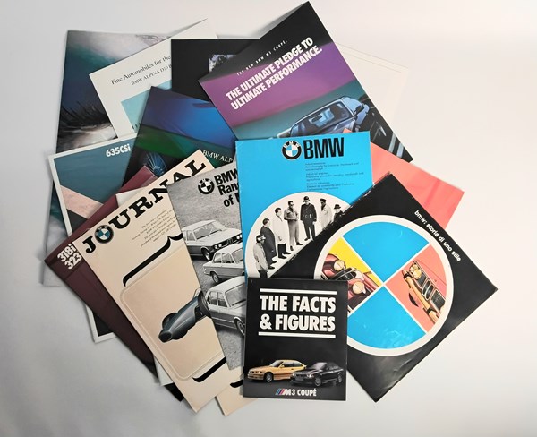 Lot 1389 - CAR SALES BROCHURES
