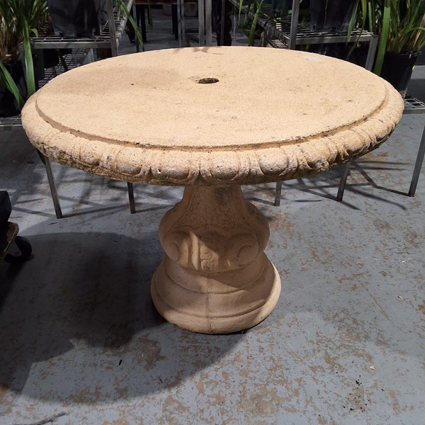 Lot 369 - GARDEN TABLE