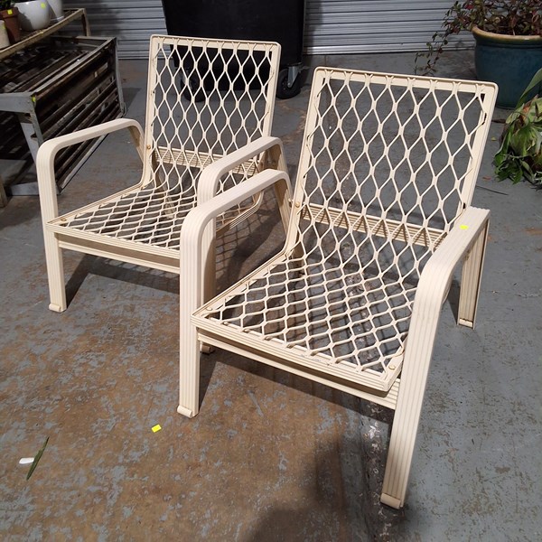 Lot 413 - POOL CHAIRS