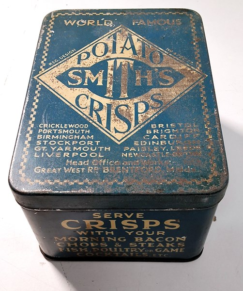 Lot 1235 - CRISPS TIN