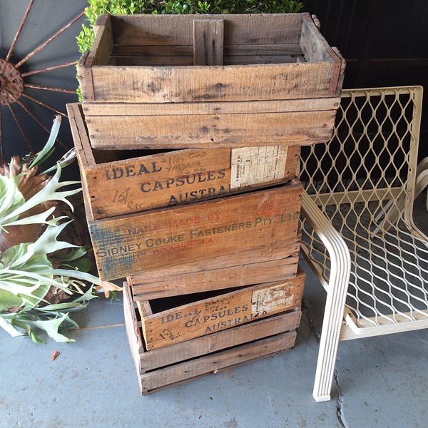 Lot 416 - TIMBER BOXES