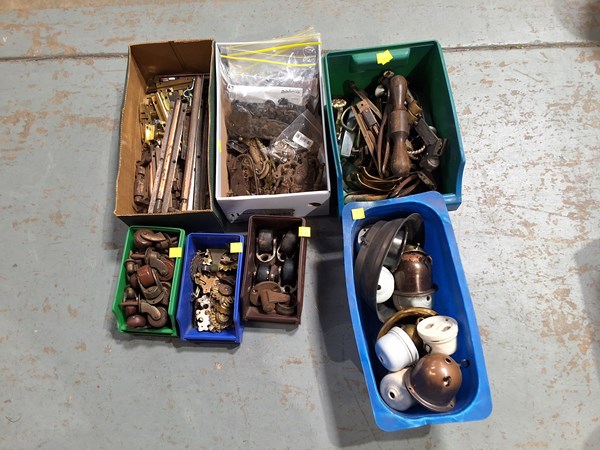 Lot 214 - FURNITURE FITTINGS