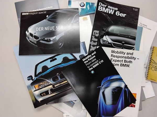Lot 1403 - CAR SALES BROCHURES