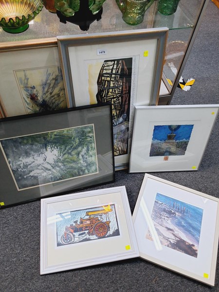 Lot 1479 - ASSORTED ARTWORKS