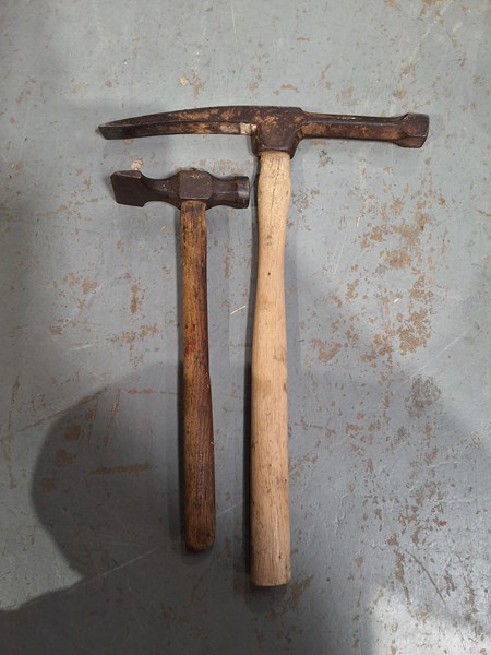 Lot 330 - STONE MASONS HAMMERS