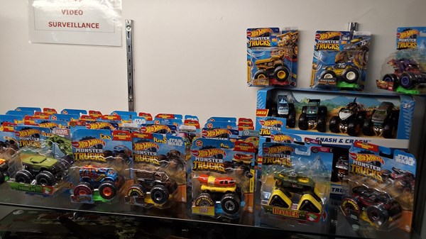 Lot 1397 - HOT WHEELS MONSTER TRUCKS