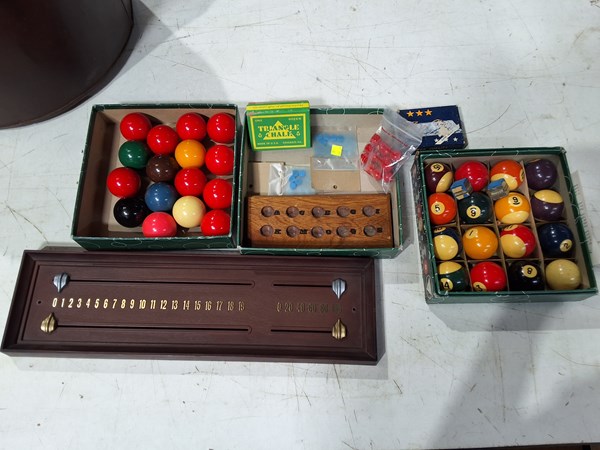 Lot 171 - BILLIARDS SPARES