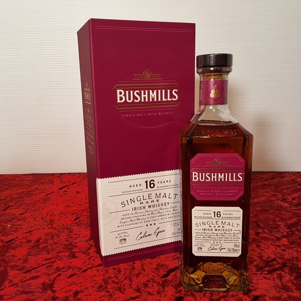 Lot 37 - BUSHMILLS 16yo IRISH WHISKY