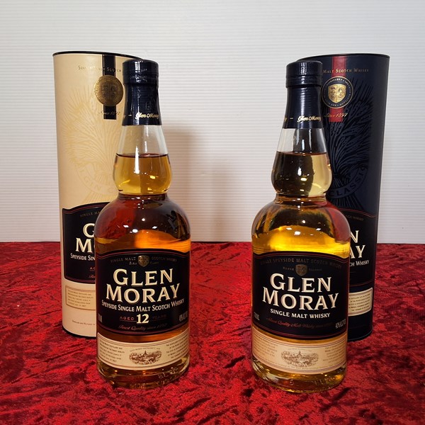 Lot 79 - GLEN MORAY SCOTCH WHISKY (2)