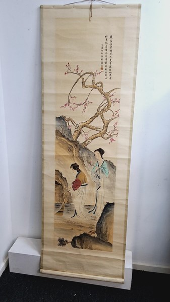 Lot 1143 - HANGING SCROLL