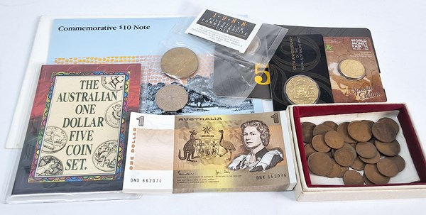 Lot 1063 - BANKNOTES & COINS