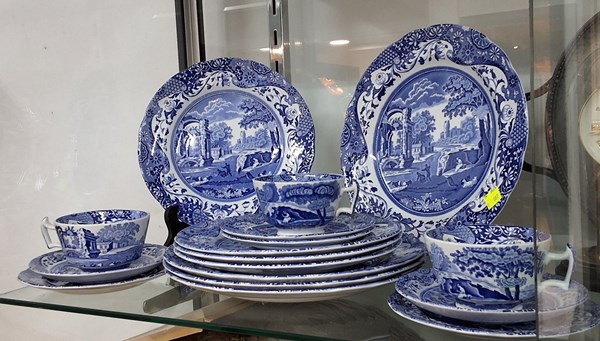 Lot 1402 - SPODE BLUE & WHITE