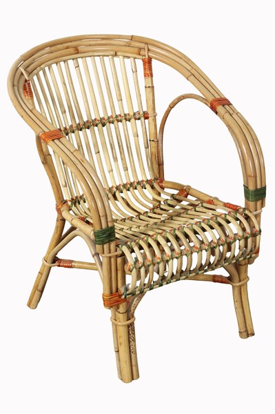 Lot 49 - CANE ARMCHAIR