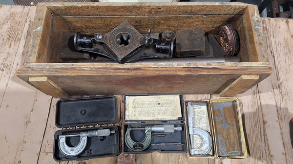 Lot 341 - DIES AND MICROMETERS