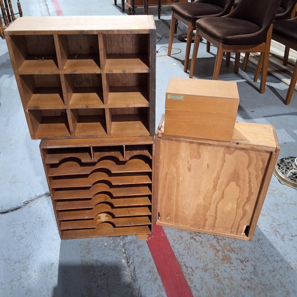 Lot 58 - TIMBER STORAGE UNITS