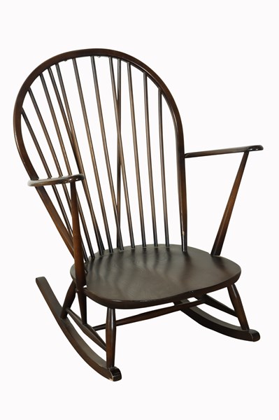 Lot 166 - ERCOL WINDSOR ROCKING CHAIR