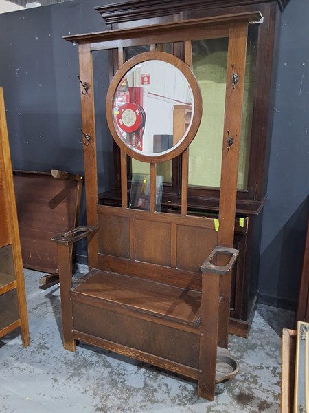 Lot 153 - HALL STAND