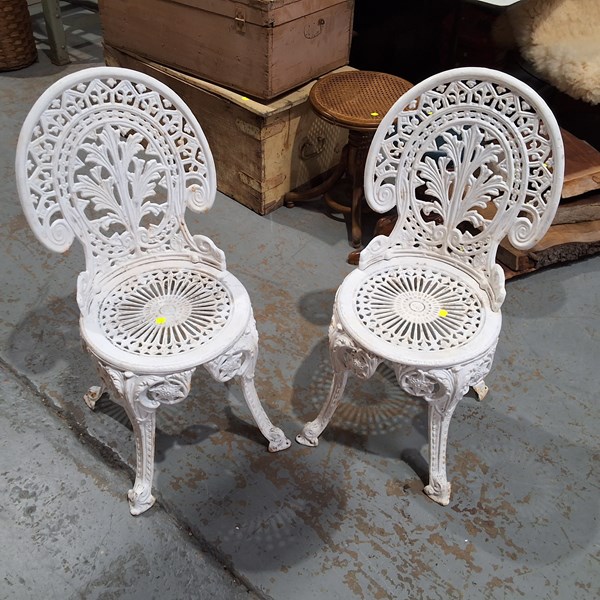 Lot 434 - PATIO CHAIRS