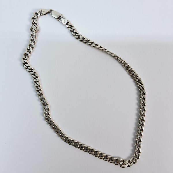 Lot 1028 - STERLING SILVER NECKLACE