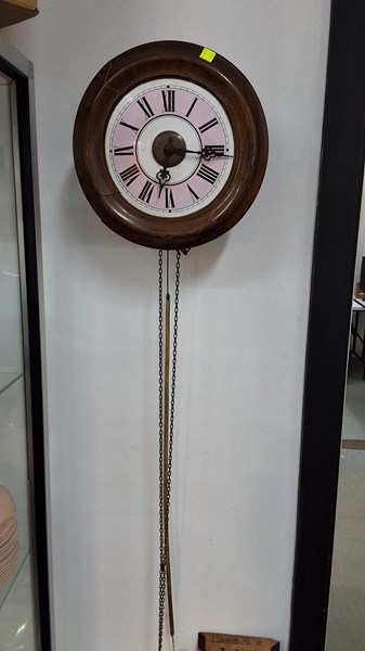 Lot 1407 - POSTMANS CLOCK