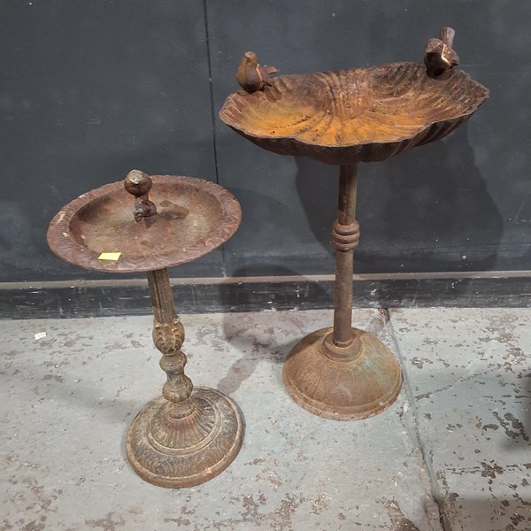 Lot 235 - BIRD BATHS