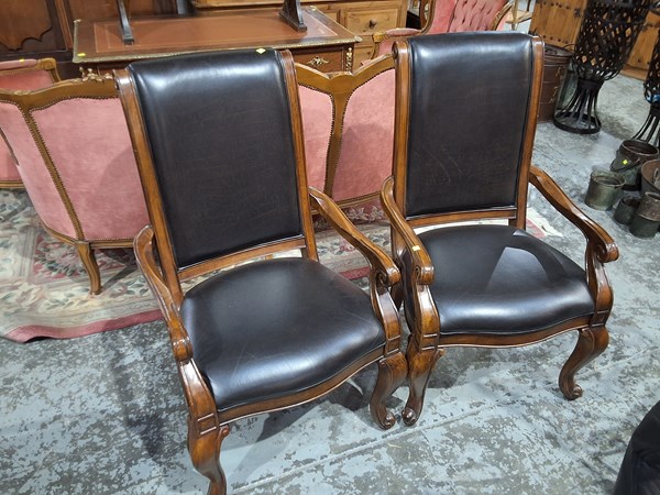 Lot 299 - ARM CHAIRS