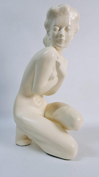 Lot 1308 - CERAMIC FIGURE