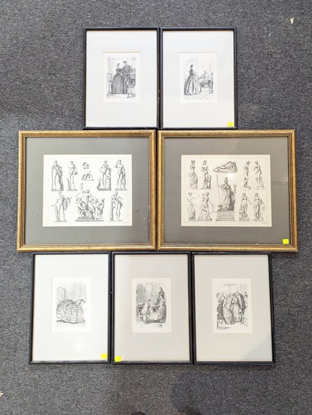 Lot 1374 - 19TH CENTURY ILLUSTRATIONS