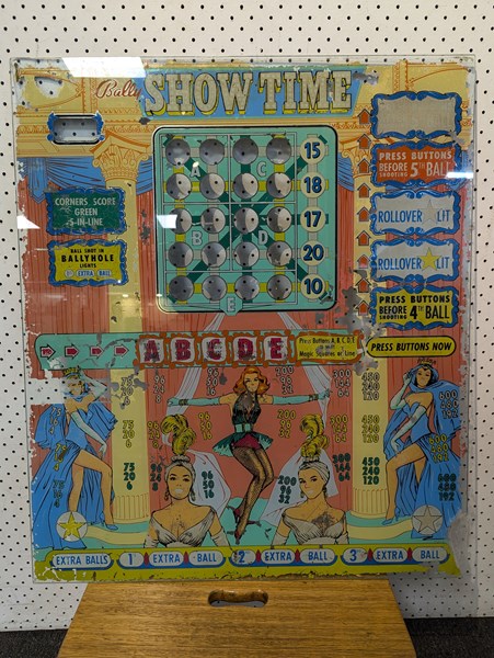 Lot 1327 - PINBALL BACKBOARD