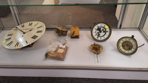 Lot 1072 - 19TH CENTURY CLOCK MOVEMENTS