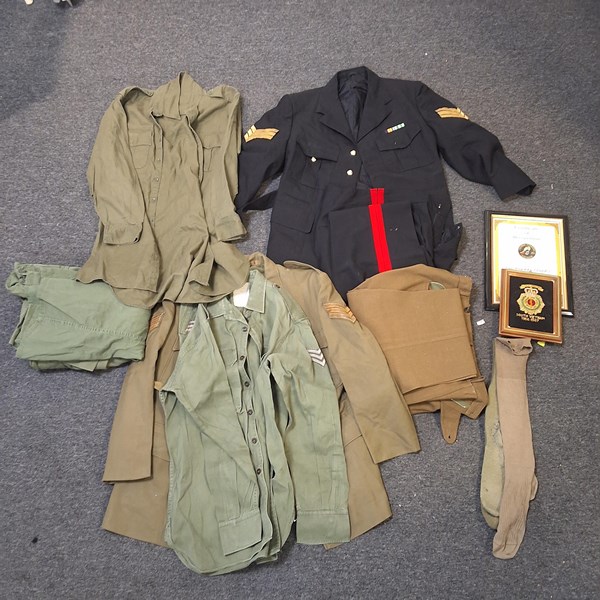 Lot 1235 - MILITARY UNIFORMS