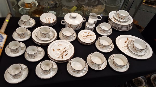 Lot 1161 - STONEWARE DINNER SERVICE