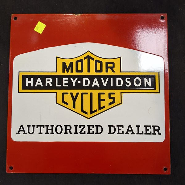 Lot 1267 - VINTAGE STYLE ENAMEL SIGN