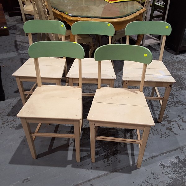 Lot 200 - DINING CHAIRS