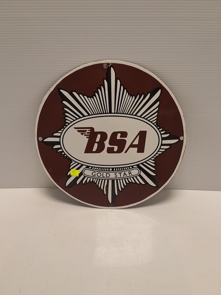 Lot 1415 - ENAMEL SIGN
