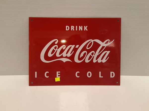 Lot 1243 - ENAMEL SIGN