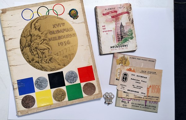 Lot 1037 - OLYMPIC MEMORABILIA