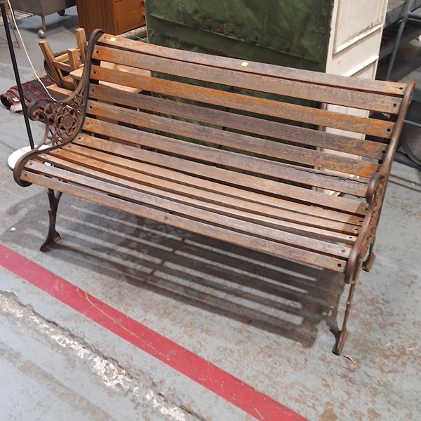 Lot 346 - OUTDOOR BENCH