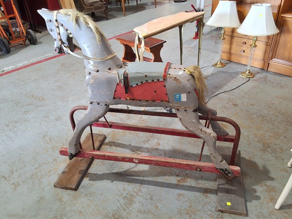 Lot 338 - ROCKING HORSE