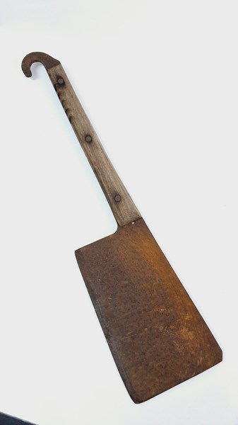 Lot 1263 - MEAT CLEAVER