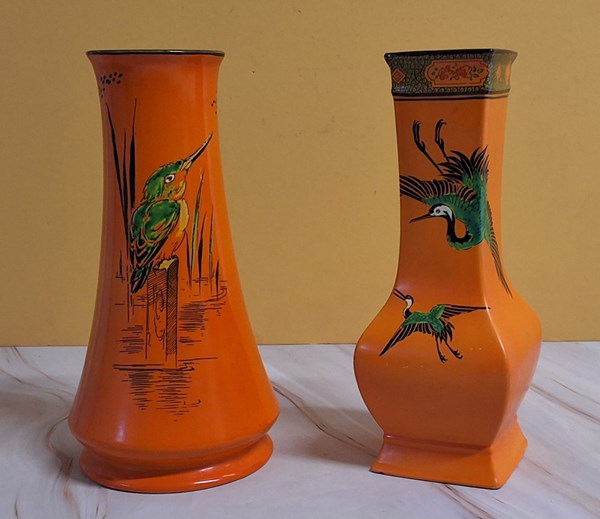 Lot 1216 - SHELLEY VASES