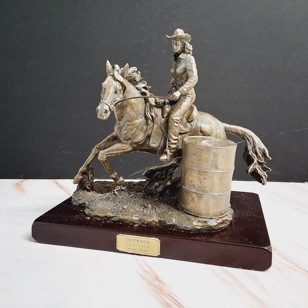 Lot 1246 - OUTBACK HERITAGE FIGURE