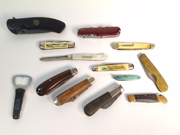 Lot 1245 - POCKET KNIVES